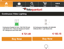 Tablet Screenshot of fotoquantum.com